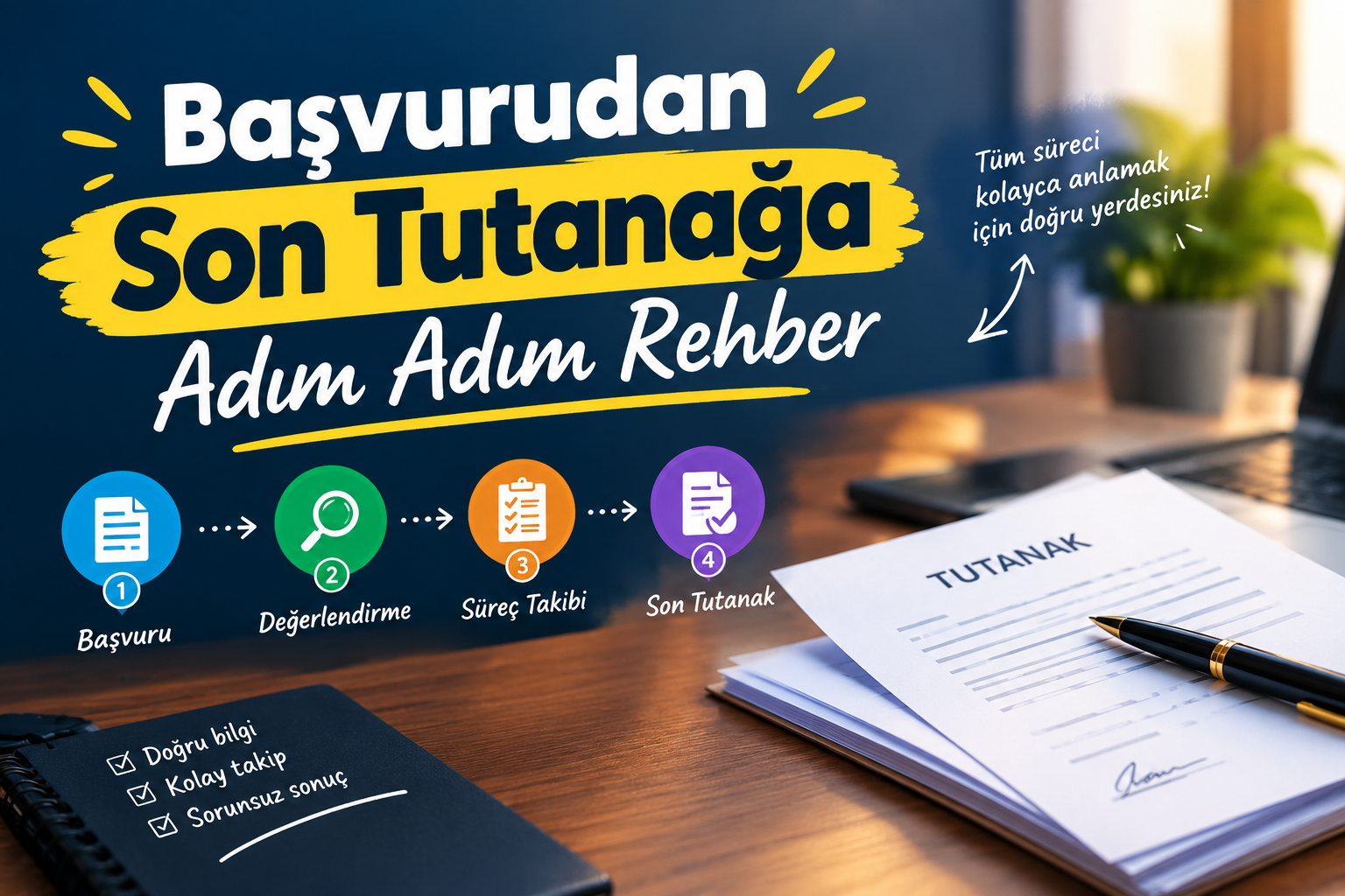 Başvurudan Son Tutanağa Adım Adım Rehber